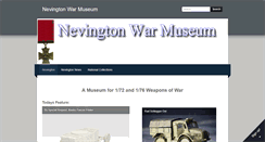 Desktop Screenshot of nevingtonwarmuseum.com